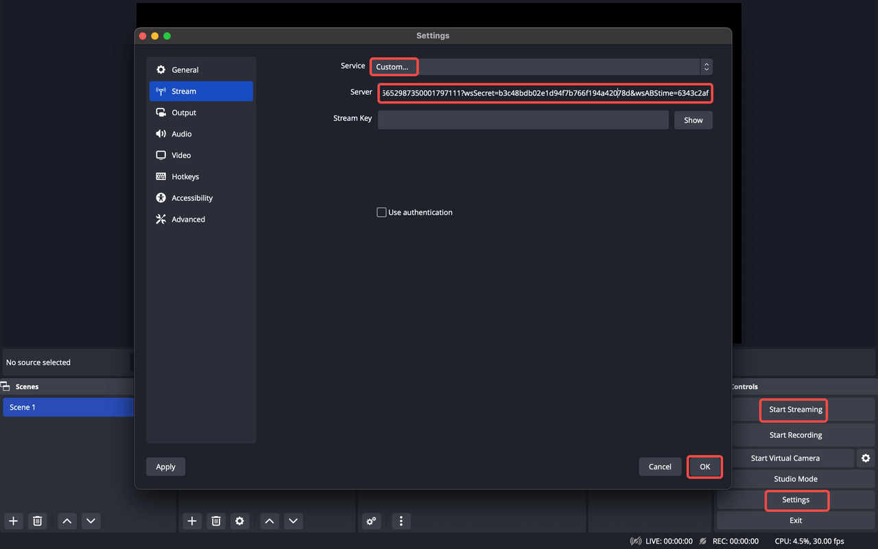 Game broadcast tutorial